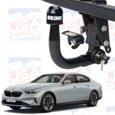 BMW 5 i5 G60 Detachable Towbar Brink 4037300 - EuroFit Towbars & Electrics - eurofittowbars.com.au