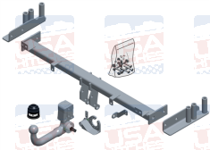 Jaguar I-PACE Detachable Towbar BRINK - EuroFit Towbars & Electrics - eurofittowbars.com.au