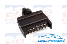 Trailer Plug 7 Pin Flat Male - Trailer Wiring 7 Pin Flat Westfalia TP-7-FB - Australia Towbaars & Performance - eurofittowbars.com.au