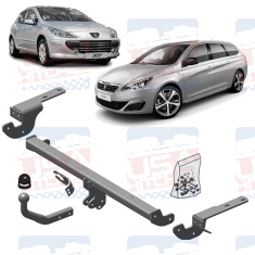 Peugeot 307 308 Citroen C4 Towbar Brink BR-417800 - EuroFit Towbars & Electrics - eurofittowbars.com.au
