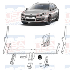 Renault Laguna Detachable Towbar Brink BR-448700 - EuroFit Towbars & Electrics - eurofittowbars.com.au