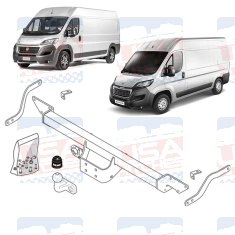 Fiat Ducato Peugeot Boxer Heavy Duty Towbar Brink BR-481900 - EuroFit Towbars & Electrics - eurofittowbars.com.au