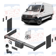 VW Crafter Mercedes Sprinter Heavy Duty Towbar Brink BR-511200 - EuroFit Towbars & Electrics - eurofittowbars.com.au
