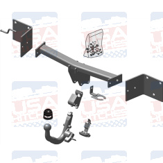 BMW X1 E84 Detachable Towbar Brink BR-525200 - EuroFit Towbars & Electrics - eurofittowbars.com.au