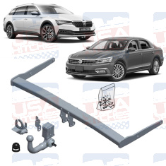 VW Passat Skoda Superb Detachable Towbar Brink BR-614700 - EuroFit Towbars & Electrics - eurofittowbars.com.au