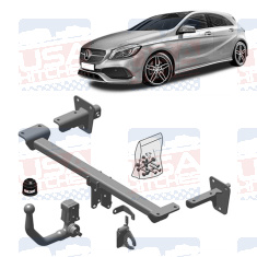 Mercedes A B Detachable Towbar Brink BR-652200 - EuroFit Towbars & Electrics - eurofittowbars.com.au