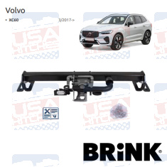 Volvo XC60 II Retractable Towbar BRINK - EuroFit Towbars & Electrics - eurofittowbars.com.au