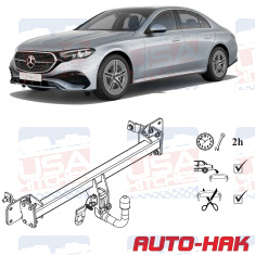 Mercedes-Benz E-Class W214 S214 Invisible Detachable Towbar - EuroFit Towbars & Electrics - eurofittowbars.com.au