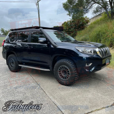 Toyota Landcruiser Prado 150 Short Entry Snorkel Fabulous Fabrications - EuroFit Towbars & Electrics - eurofittowbars.com.au
