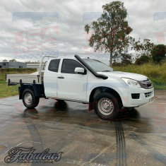 Isuzu D-Max Mid Entry Snorkel Fabulous Fabrications - EuroFit Towbars & Electrics - eurofittowbars.com.au