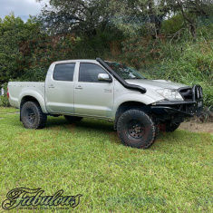 Toyota Hilux N70 Long Entry Snorkel Fabulous Fabrications - EuroFit Towbars & Electrics - eurofittowbars.com.au