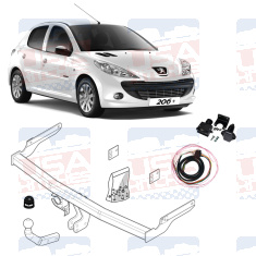 Peugeot 206 Fixed Towbar BRINK