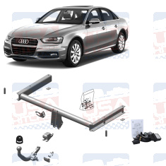 Audi A4 A5 8K Diagonally Detachable Towbar BRINK