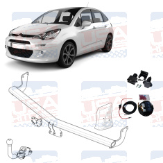 Citroen C3 DS3 Detachable Towbar BRINK