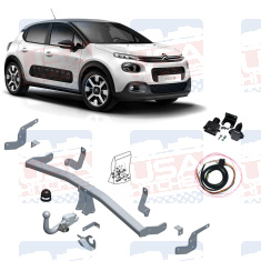 Citroen C3 Detachable Towbar BRINK - EuroFit Towbars & Electrics - eurofittowbars.com.au