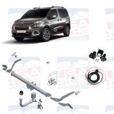Citroen Berlingo Peugeot Partner Detachable Towbar BRINK