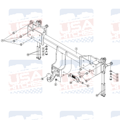 Audi Q3 Sportback F3N Detachable Invisible Tow Bar 2363T60 GDW - EuroFit Towbars & Electrics - eurofittowbars.com.au