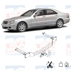 Mercedes-Benz S-Class Detachable Tow Bar STEINHOF - EuroFit Towbars & Electrics - eurofittowbars.com.au