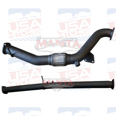 Mazda BT50 3.2L 3" DPF Delete Pipe FAP Off - EuroFit Towbars & Electrics - eurofittowbars.com.au