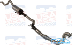 Holden Rodeo Exhaust for RA 3.0l non Common Rail Manta Performance Exhaust - - EuroFit Towbars & Electrics - eurofittowbars.com.au