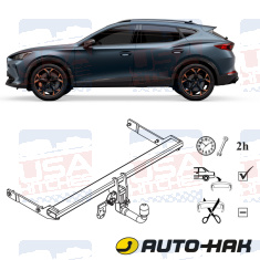 Cupra Formentor Detachable Towbar SC50V Auto-Hak - EuroFit Towbars & Electrics - eurofittowbars.com.au