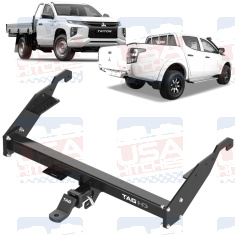 Mitsubishi Triton MR MQ No Rear Step Heavy Duty Towbar TAG T7C708 - EuroFit Towbars & Electrics - eurofittowbars.com.au