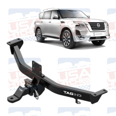 Nissan Patrol Heavy Duty Towbar TAG T7D762 - EuroFit Towbars & Electrics - eurofittowbars.com.au