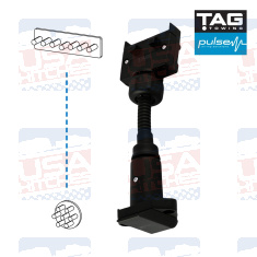 Standard trailer adaptor 7 pin flat socket to 7 pin small round plug TAG - EuroFit Towbars & Electrics - eurofittowbars.com.au