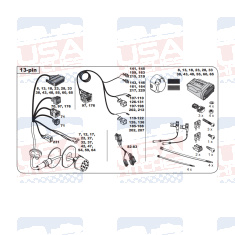 Audi VW Skoda Tow Bar LED wiring Kit WYR426213R-T trail-tec - EuroFit Towbars & Electrics - eurofittowbars.com.au