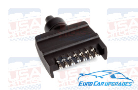 Trailer Plug 7 Pin Flat Male - Trailer Wiring 7 Pin Flat Westfalia TP-7-FB - Australia Towbaars & Performance - eurofittowbars.com.au