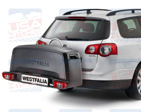 Best Tow Bar Storage Boxes Australia - 200L storage box for BC60 Bicycle Carrier Westfalia 350002600001 - EuroFit Towbars & Electrics - eurofittowbars.com.au